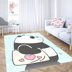 Mood Panda We Bare Bears Carpet Rug