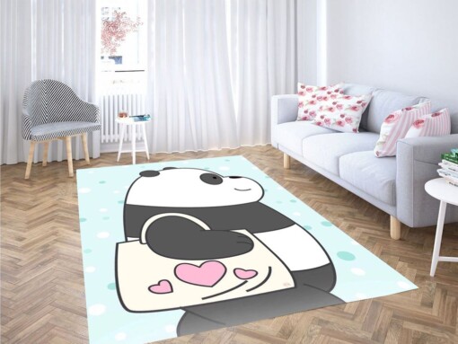 Mood Panda We Bare Bears Living Room Modern Carpet Rug