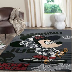 Moschino Mickey Mouse Rug