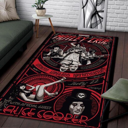 Motley Crue Rug