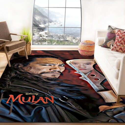 Mulan Bori Khan Rug  Custom Size And Printing