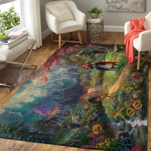 Mulan Disney Princess Area Rug