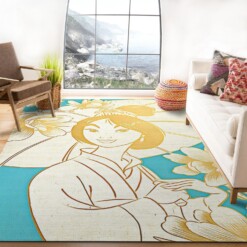 Mulan Umbrella Rug  Custom Size And Printing