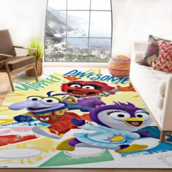 Muppet Babies Rug  Custom Size And Printing