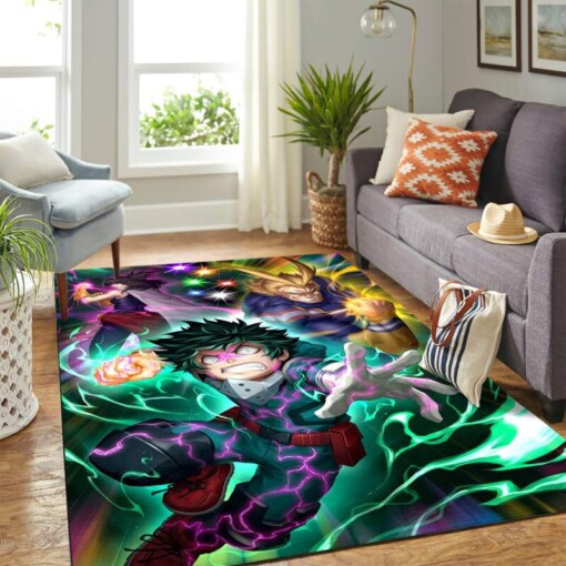 My Hero Academia Anime Carpet Floor Area Rug