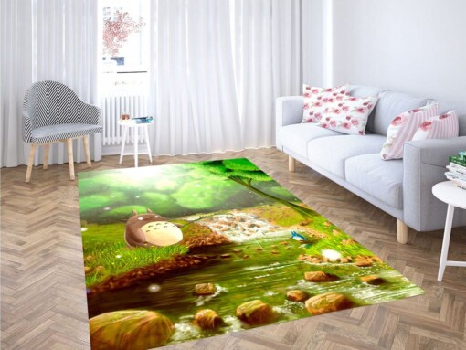 My Neighbor Totoro Cute Living Room Modern Carpet Rug