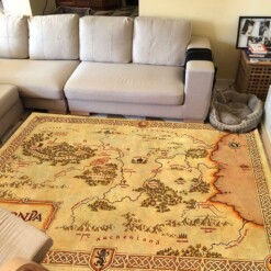 Narnia Map Area Rug