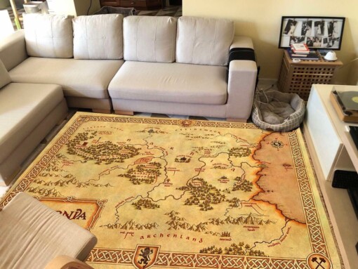 Narnia Map Area Rug