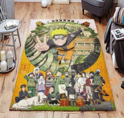 Naruto Area Rug