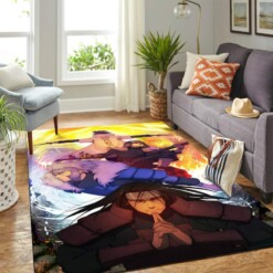 Naruto Hokages Carpet Floor Area Rug