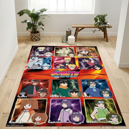 Naruto Next Generations Rug  Custom Size And Printing