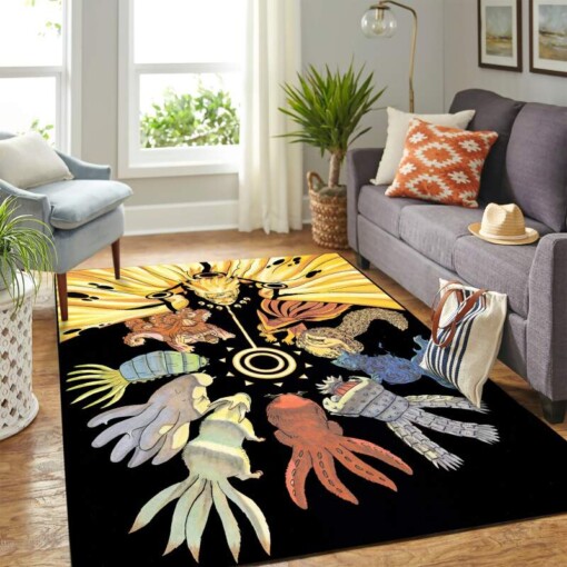 Naruto Power Carpet Rug