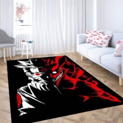 Naruto Two Face Carpet Rug