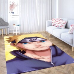 Naruto Uzumaki Wallpaper Living Room Modern Carpet Rug