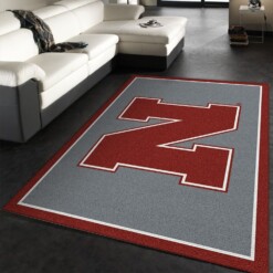 Nebraska Cornhuskers Rug  Custom Size And Printing