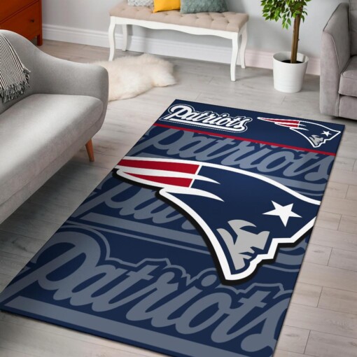 New England Patriot Area Rug