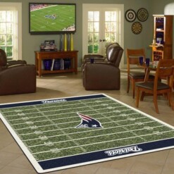 New England Patriots Area Rug