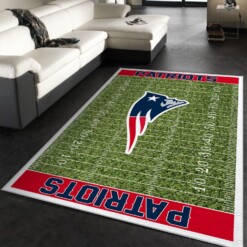 New England Patriots Rug  Custom Size And Printing