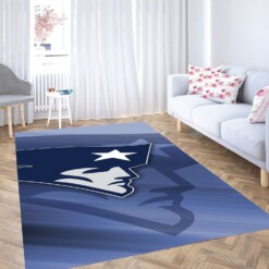 New England Patriots Wallpaper Carpet Rug