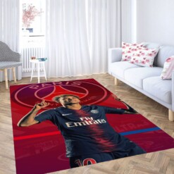 Neymar Psg Backgrounds Carpet Rug