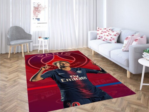 Neymar Psg Backgrounds Carpet Rug