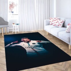 Neymar Wallpaper Living Room Modern Carpet Rug