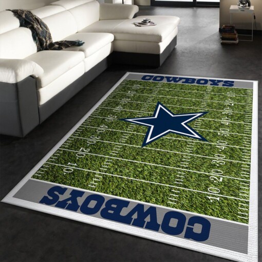 NFL Dallas Cowboys Rug  Custom Size And Printing