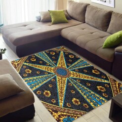 Nice African American Attractive Black History Month Ethnic Seamless Pattern Carpet Living Room Rug