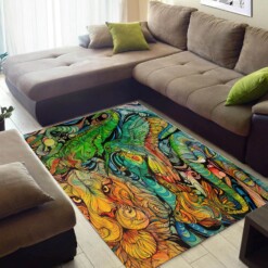 Nice African American Cool Black History Month Animals Themed Inspired Living Room Rug
