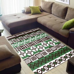 Nice African American Graphic Afrocentric Pattern Art Design Floor Carpet Inspired Living Room Rug