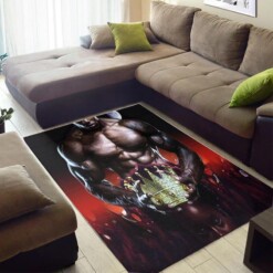 Nice African Cute Afrocentric Melanin Black King Strong Men Large Room Rug