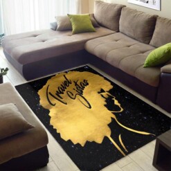 Nice African Cute Style Girl Travel Sistas Design Floor Inspired Home Rug