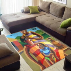 Nice African Pretty Style Queen Rug