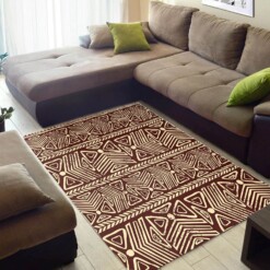 Nice African Trendy American Ethnic Seamless Pattern Carpet Style Rug