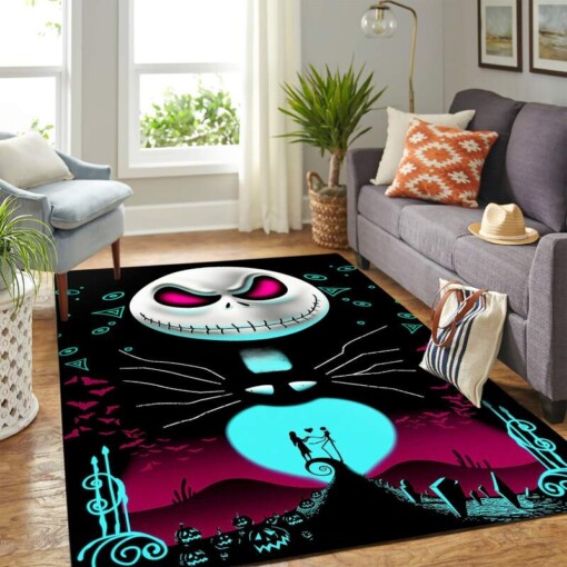 Nightmare Before Christmas Jack Carpet Rug