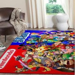 Nintendo Gamer Area Rug