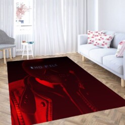 No File Red Watch Dogs Carpet Rug