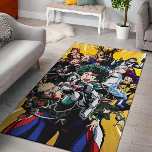 No Hero Academia Area Rug