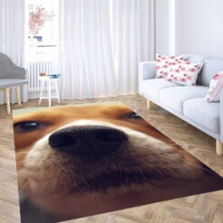 Nose Dog Focus Carpet Rug