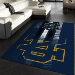 Notre Dame Fighting Irish Rug  Custom Size And Printing