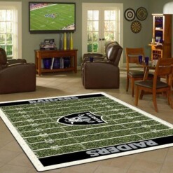 Oakland Raiders Area Rug