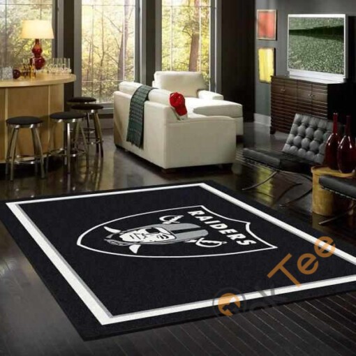 Oakland Raiders Area Rug