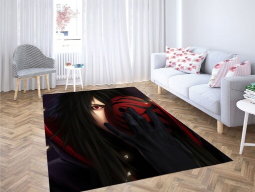 Obito Uchiha Wallpaper Living Room Modern Carpet Rug