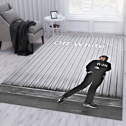 Offwhite Fashion Rug  Custom Size And Printing