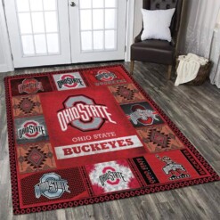 Ohio State Buckeyes Area Rug