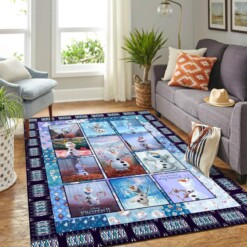 Olaf Frozen Cute Carpet Floor Area Rug