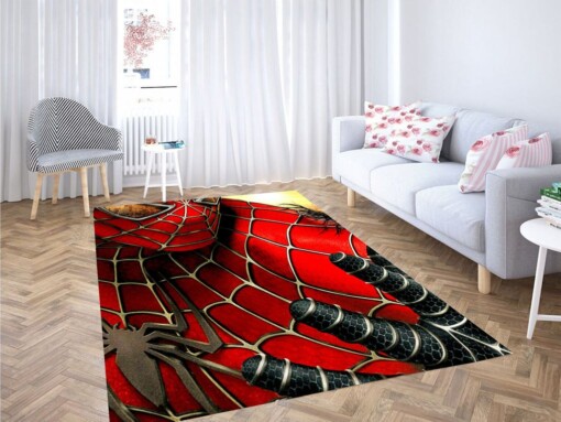 Old Marvel Comic Style Living Room Modern Carpet Rug
