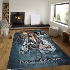 On Stranger Tides Rug  Custom Size And Printing