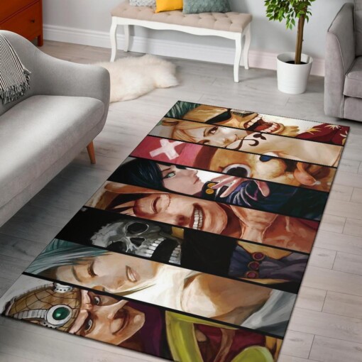 One Piece Character Area Rug