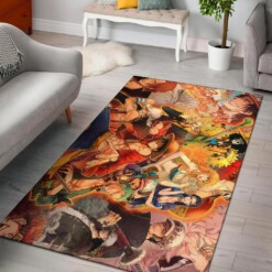 One Piece Characters Hd Area Rug